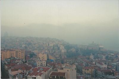 Istanbul at sunset from Galata Tower